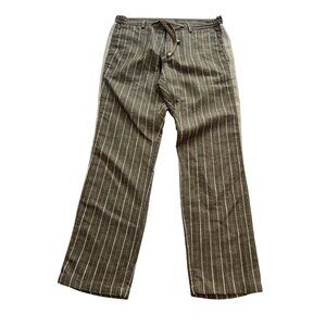 Primo Emporio Striped Pants in Brown